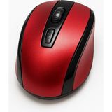 Aesco 2.4 Ghz Kablosuz Mouse – Sessiz Tıklama, Ergonomik Tasarım, Yüksek Hassasiyet, USB Alıcılı, Ofis ve Ev Kullanımına Uygun Dizüstü Bilgisayar Mouse - Kırmızı - Adaçayı