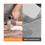 Aesco 2 Adet Büyük Boy Hamur Kesici & Kazıyıcı Seti – Cm/inç Ölçekli Metal Hamur Spatulası – Pizza, Pasta, Ekmek ve Hamur Bölücü Profesyonel Mutfak Aleti 20 cm