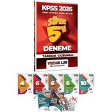 Aesco 2026 Kpss Gygk Süper 5 Deneme ve 7li Branş Deneme Seti Toplam 43 Deneme Yediiklim Yayınları - 41 Delft Blue