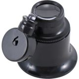 Aesco -20X Büyütmeli,saat,takı Onarım Için Cam Lensli Optik Işıklı Göz BÜYÜTEÇ-MG13B--9A ( Lisinya )