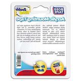 Aesco 24 mm x 2 M Çift Taraflı Akrilik Montaj Bandı, Kırmızı Renk
