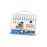 Aesco 24 Renkli Akrilik Marker Kalem Seti, Sanat Için Ideal - 41 Delft Blue