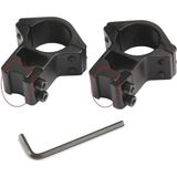 Aesco -25.4mm Dürbün Için 11MM Yüksek Havalı / Av Tüfeği Ayağı ( Lisinya )