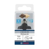 Aesco 2608628393 Aksesuarı Profil Freze A 8 Mm, R1 4,8 Mm, G 11 Mm, L 14,3 Mm, G: 57 mm