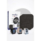 Aesco 2'li Filtre Seti - Xxl Büyük Boy Kapalı Kedi Tuvaleti Için 13X14 cm