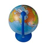 Aesco 30 cm Çapında Işıksız Dünya Küresi, Eğitici Harita Tasarımı - 41 Delft Blue