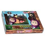 Aesco 30 Parça Maşa Ile Koca Ayı Puzzle ile Eğlenceli Zaman Geçirin