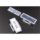 Aesco 30X10 mm Kablo Etiketi, 100 Adet ile Düzenli Kablo Yönetimi - 41 Delft Blue