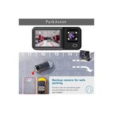 Aesco 32GB Uyumlu 3 Kameralı Araç Içi Güvenlik Kamerası 1080P Kayıtlı Gece Görüşlü G Sensörlü