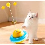 Aesco 360° Dönen Interaktif Kedi Oyuncağı - Zeka Geliştirici