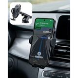 Aesco 360° Döner Araç Telefon Tutucu Otomatik Kilit Mekanizmalı Stand