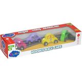 Aesco 380-ONY Onyıl, Playwood Ahşap Yarış Arabası 4'lü