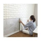 Aesco 3D Tuğla Desenli Kendinden Yapışkanlı Duvar Paneli 58X38 cm
