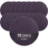 Aesco 3m Cubitron Iı Roloc Fiber Disk, 786C, 33380, 2 Inç, 80+, 15 Disk, Otomotiv Taşlama, Kaynak Karıştırma, Çapak Alma Için Kullanılır - Ahşap