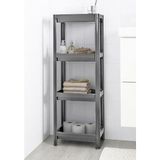 Aesco 4 Katlı Plastik Organizer - Banyo ve Mutfak Için Kolay Montaj