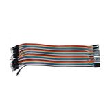 Aesco 40 Adet Erkek-Erkek Jumper Kablo 30 cm
