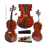 Aesco 4/4 Yetişkin Kemanı Parlak Keman Set