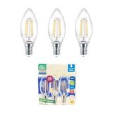 Aesco 4W LED Filament Mum Ampul, E14 Duy, 6500K Beyaz Işık