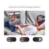 Aesco 5 Adet Webcam Kapatıcı 0,7 mm Ince - (Web Kamerası) MacBook Pro, Imac, Laptop, Pc, iPad Pro, Iphone, Akıllı Telefon Uyumlu