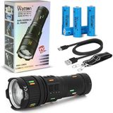 Aesco 5000 Lümen Cree Tg LED Şarj Göstergeli El Feneri WT-731