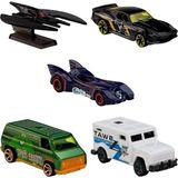 Aesco 5'li Batman Araba Seti, Hot Wheels Koleksiyon