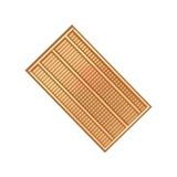Aesco 5X10CM Delikli Plaket, Tek Yüzlü Pcb Proto Kartı, Elektronik Devre Deneyleri Için Ideal