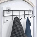 Aesco 6'lı Yapışkanlı Kapı Arkası Askı