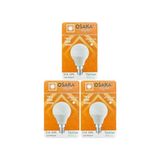 Aesco 7W (50W) Beyaz Işık E14 LED Mini Ampul, 3 Adet [enerji Sınıfı A] - Amber