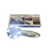 Aesco -7x Büyüteç 6 LED Işık Aydınlatma 50MM Optik Lens El Büyüteç ( Lisinya )