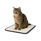 Aesco 80X45 cm Ortopedik Kedi Yatağı | Yumuşak ve Destekleyici Yatak, Kaymaz Tabanlı, Yıkanabilir Kedi Yatağı, Uzun Ömürlü Peluş Minder, Evcil Hayvan Konfor Yatağı
