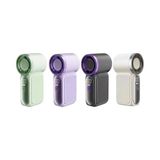 Aesco 9CMX4CM Ultra Mini En Küçük El Fanı Taşınabilir Şarjlı Dijital Göstergeli Ayarlanabilir Hız Kademeli Taşınabilir Soğutucu Fan Usb-C Şarjlı Masaüstü Seyahat Ofis Kamp Için Vantilatör Fs-24