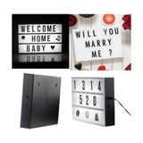 Aesco A4 Boyutunda LED Işıklı Yazı Panosu Lightbox