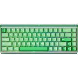 Aesco Akko RAY68 He Misty Green White%65 Astroaim Manyetik Switch 8k Hz Hall Effect Hotswap Argb Kablosuz Ingilizce Gaming Klavye