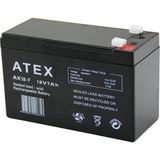 Aesco Akü Kalın Kuru Akü 12V-7AH Amper