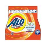 Aesco Alo 1,5 kg Kar Çiçeği Ferahlğı Beyazlar ve Renkliler Hızlı Çözülme Toz Deterjan