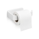 Aesco Alper Banyo Beyaz Lamalı Tuvalet Kağıtlığı, Wc Kağıt Askılığı, Hem Yapışkanlı Hem Vidalı Montajlı, Açık Uç Tasarımlı Banyo Tuvalet Kağıdı Tutucu - Altın