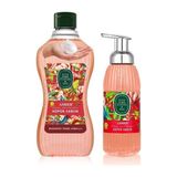 Aesco Amber Doğal Zeytinyağlı Köpük Sabun 1.5 Lt + 500 ml - Lansman Set