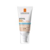 Aesco Anthelios Uvmune Spf+50 Hassas Ciltler Için Yüksek Korumalı Renkli Yüz Güneş Kremi | Uvmune 400, Minimalist Nemlendirici Formül, Çok Yüksek Uv Koruması, Su ve Tere Dayanıklı, 250 ml