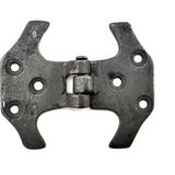 Aesco Antika Tarz Dekoratif Pirinç Fit Menteşe - 67 Mm, Oksit