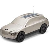 Aesco Apera Bentley Model Bluetooth Kablosuz Hoparlör Speaker Fm Radyo Usb/tf Microsd Kart Stereo Mega Bass Taşınabilir Solar Güneş Panel Şarjlı LED Farlar (Golden) - Adaçayı Yeşili
