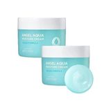 Aesco Aqua Moisture Cream Nemlendirici Yatıştırıcı Krem Seti Hyaluronik Asit Panthenol 2X150 ml