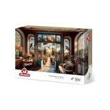 Aesco Art Puzzle Bahara Açılan Kapı 500 Parça Puzzle