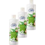 Aesco Avon Care Aloe Vera ve Makademya Fındığı Yağı Şampuan ve Saç Bakım Kremi 700 Ml. Üçlü Set