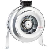 Aesco BADEM10 Kanal Tipi Radyal Fanlar Aspiratör Havalandırma Fanı 180 W Kirli Hava Tahliye Metal Vantilatör 180W
