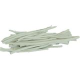 Aesco Bağlama Teli Tel Klips Pvc Kaplamalı Beyaz 500 gr Takribi 500 1 Paket