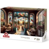 Aesco Bahara Açılan Kapı 500 Parça Puzzle