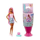 Aesco Barbie Pop Reveal Serisi Bebek ve Aksesuar Seti, Atıştırmalık Serisi, Lolipop Düşkünü Şeker Kız ve Evcil Hayvanı, Renk Değişimi Dahil 8 Sürpriz, JFY62