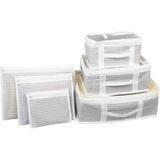Aesco Bavul Içi Organizer Seti - Yatak Odası Organizer Set - Makyaj Organizer Mini Hurçlar (6 Parça) ( Lisinya )