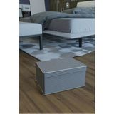 Aesco Baza Altı Boy Çok Amaçlı Düzenleyici Kutu Organizer Cırt Cırtlı Hurç 19CM x 40CM x 50CM (10 Adet) ( Lisinya )