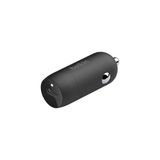 Aesco Belkin Boostcharge 30W Hızlı Araç Şarj Cihazı, Usb-C Güç Dağıtım Portlu Kompakt Tasarım, iPhone 16, 15, Samsung Galaxy S23, Note, Pixel Vb. Için Evrensel Uyumluluğa Sahip USB Araç Şarj Cihazı - Siyah